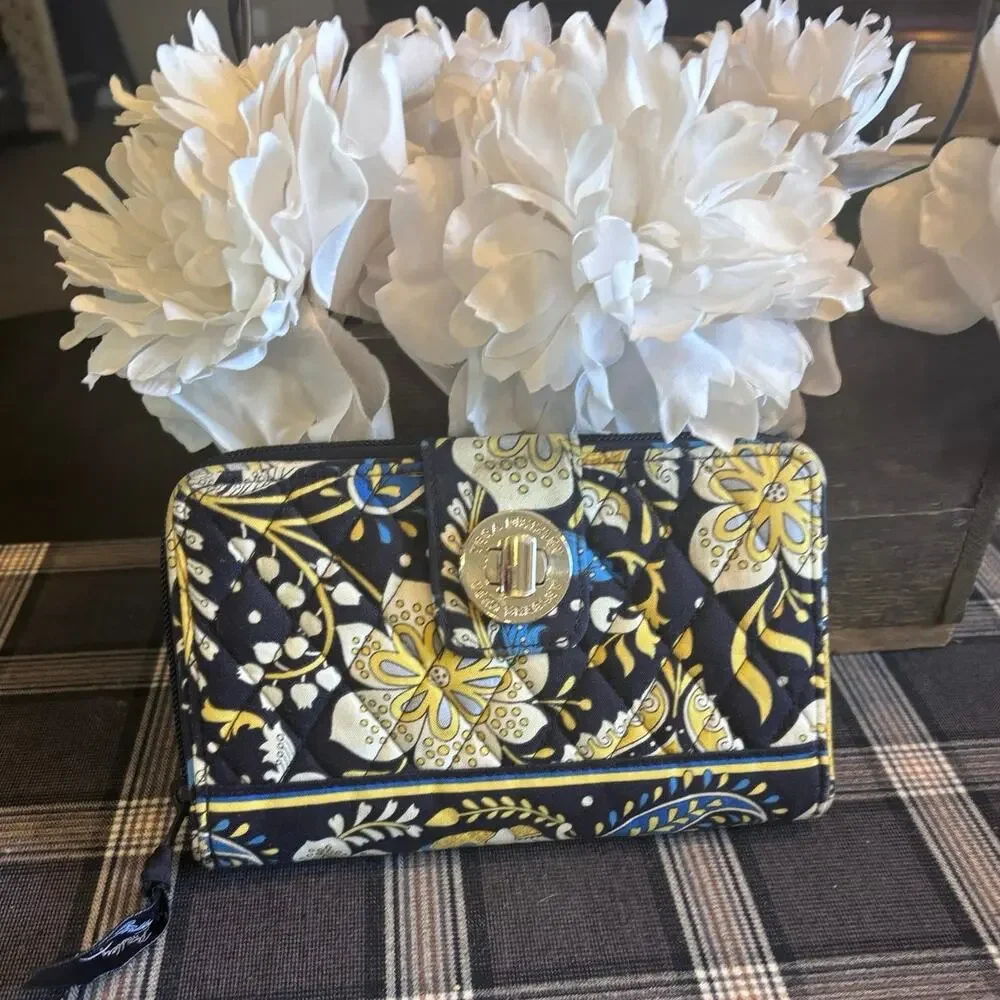Vera Bradley Turnlock Wallet -